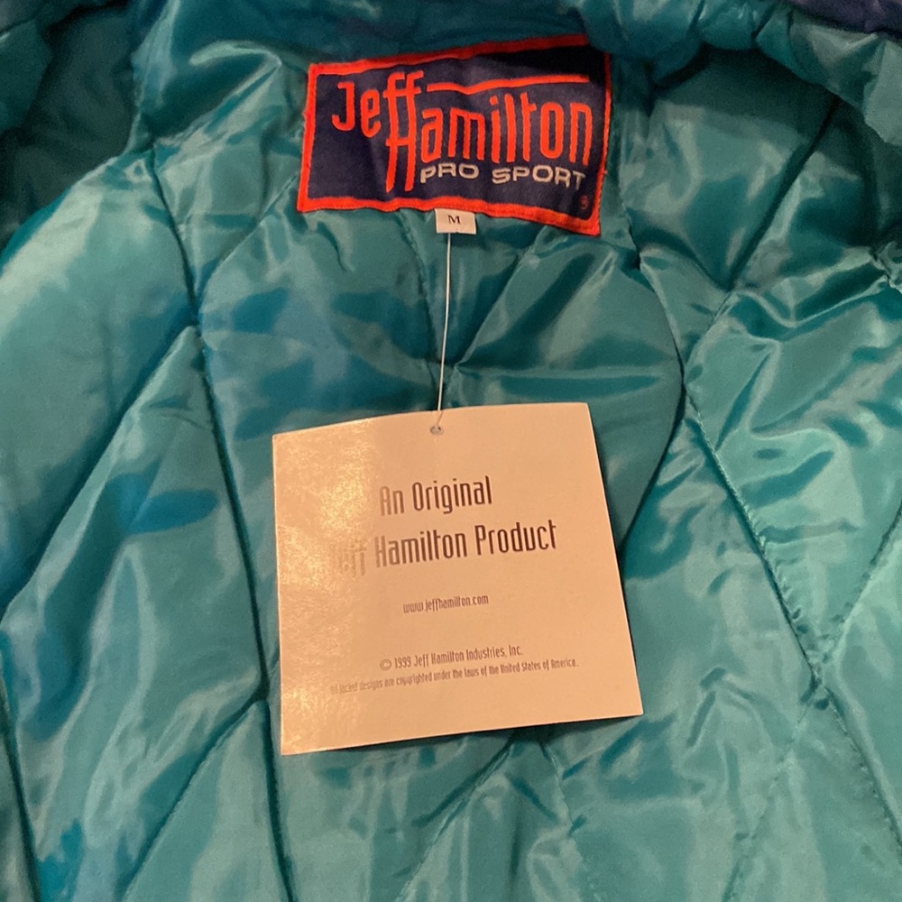 Vintage Jeff Hamilton an Original Pro Sport Dolphins Jacket size M - Picture 13 of 16